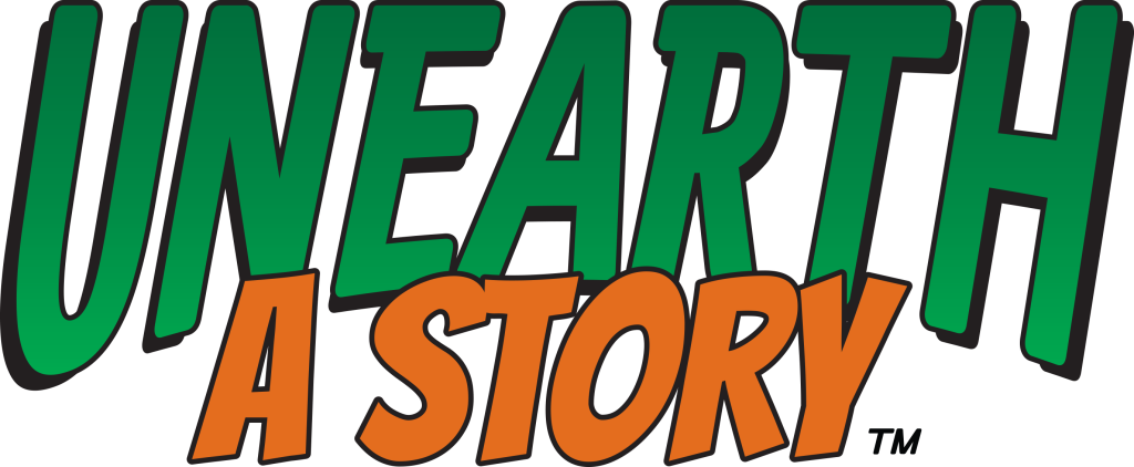 Banner for Unearth A Story Summer Reading 2026